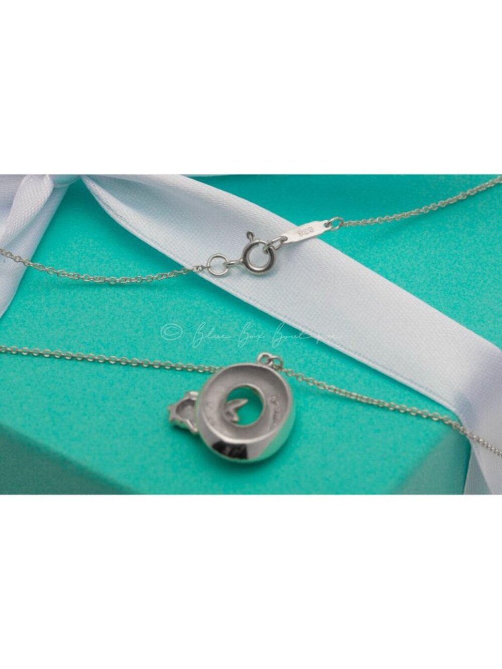 Tiffany & Co. Goldfish Necklace Swim Ring Float Fish Pendant in Silver - Picture 5 of 7